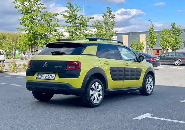 Citroen C4 Cactus cena 52767 przebieg: 82701, rok produkcji 2018 z Wrocław małe 277